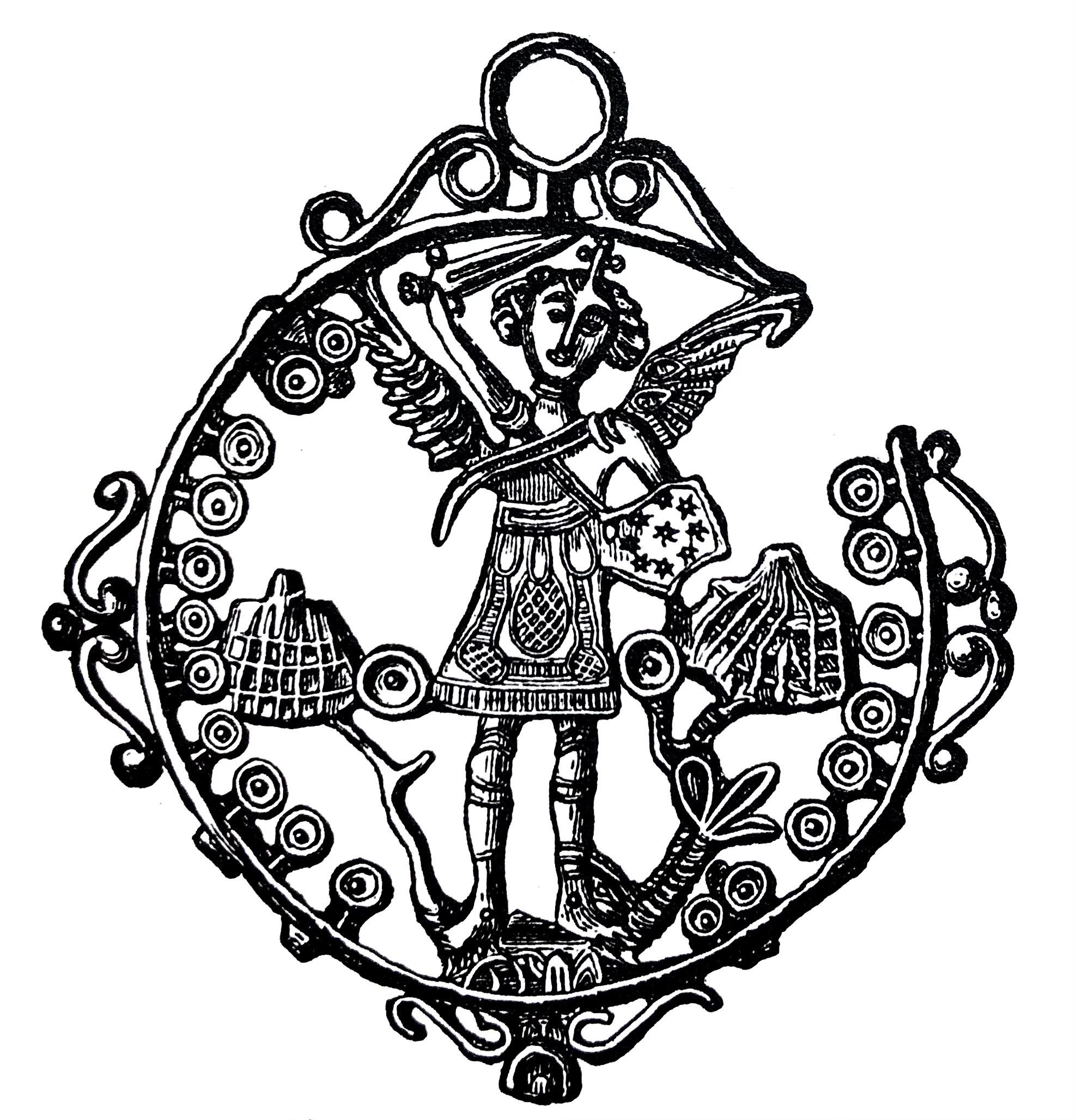 Enseigne de Saint Michel, XIIIe siècle